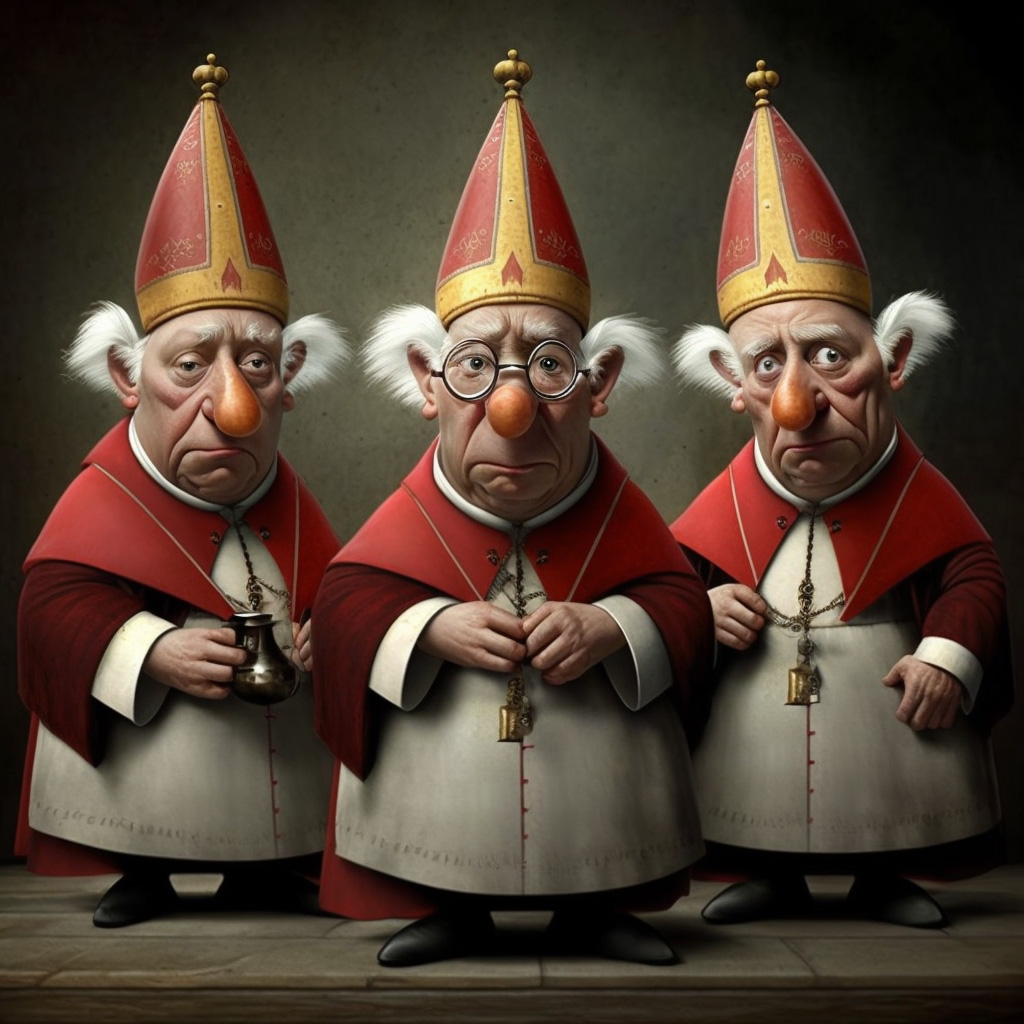Extraterrestrial, Ignorant, Or Just Plain Evil Bishops Persecuting Priests episode artwork